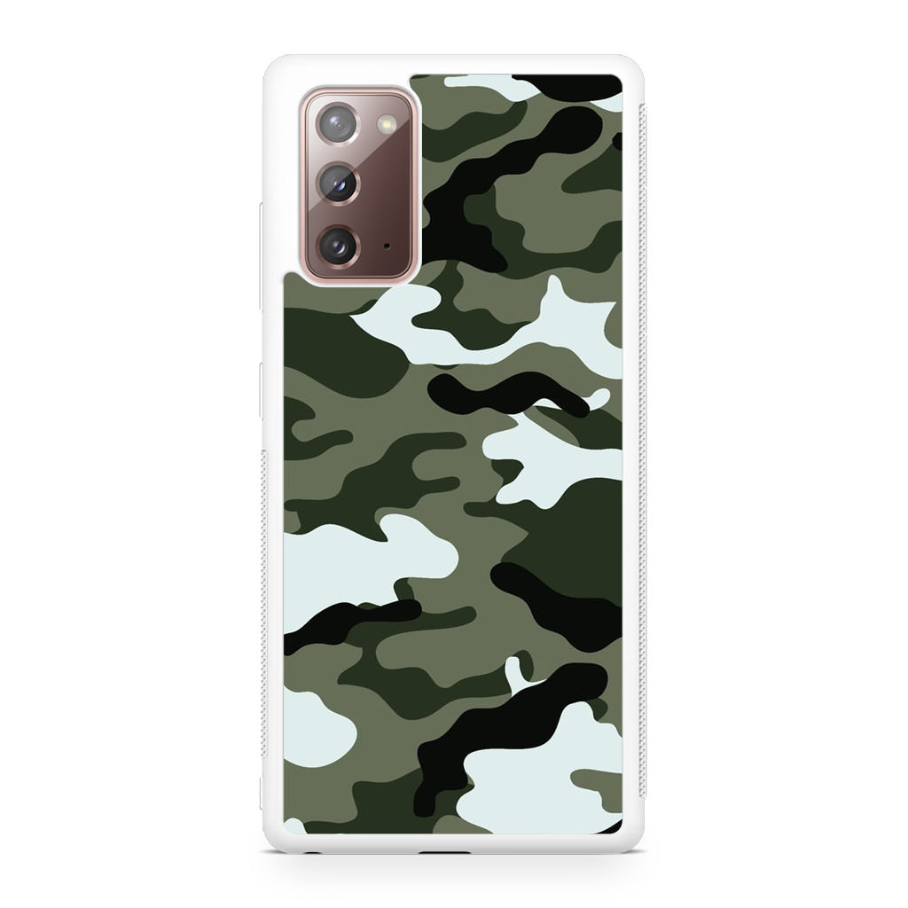 Military Green Camo Galaxy Note 20 Case