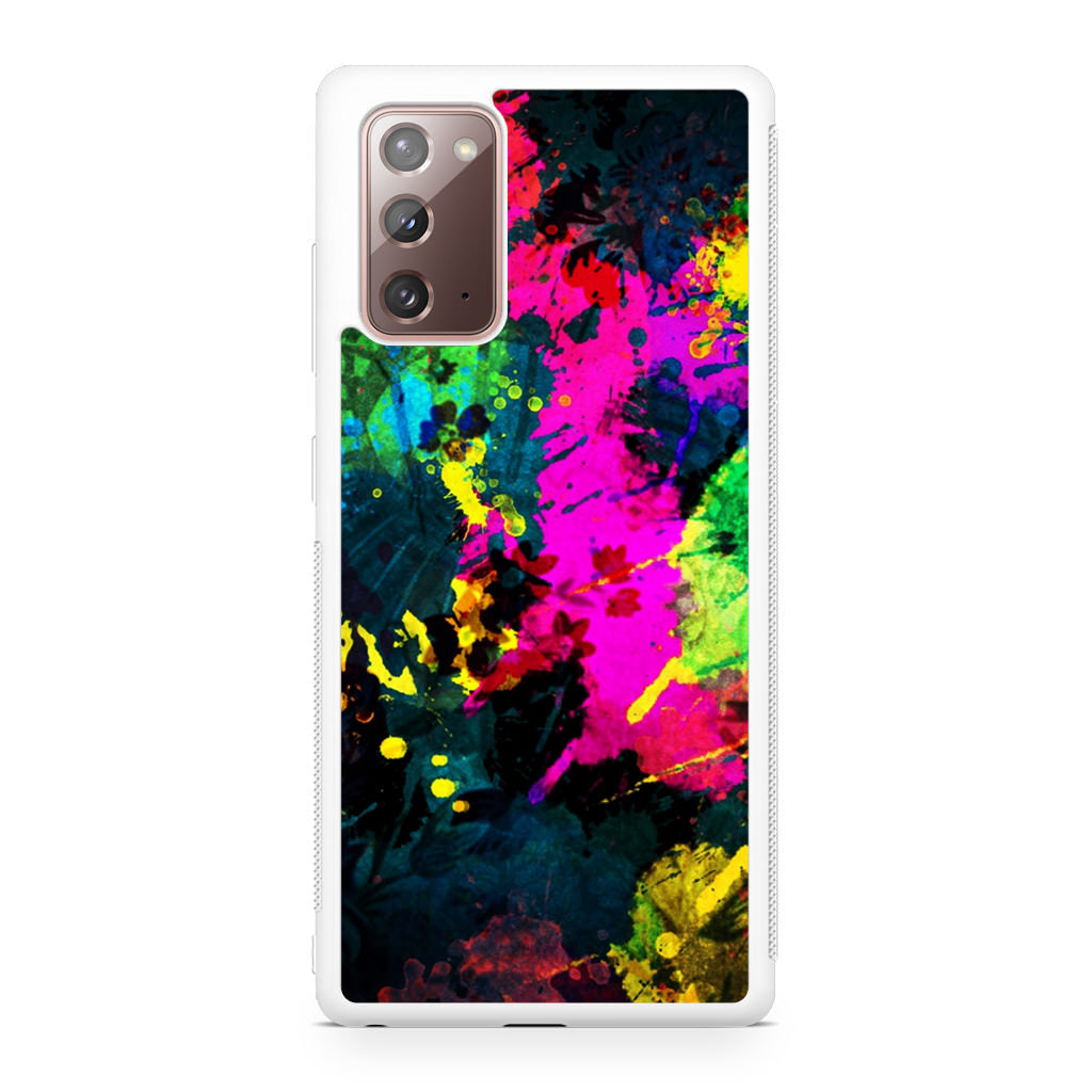 Mixture Colorful Paint Galaxy Note 20 Case