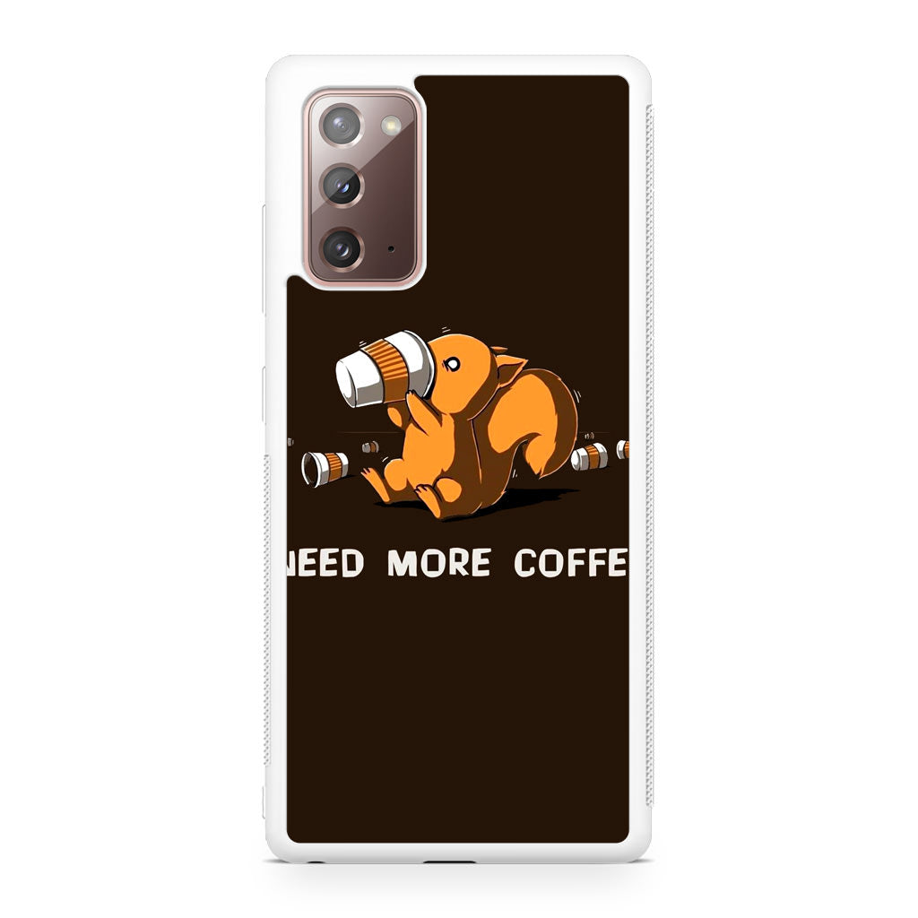 Need More Coffee Programmer Story Galaxy Note 20 Case