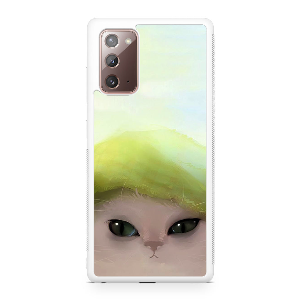 Noble Lazy Smart Kitten Galaxy Note 20 Case