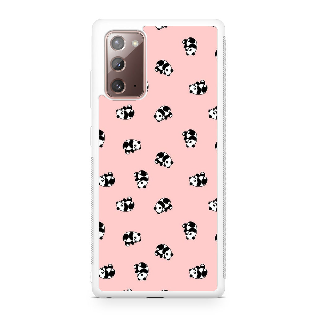 Pandas Pattern Galaxy Note 20 Case