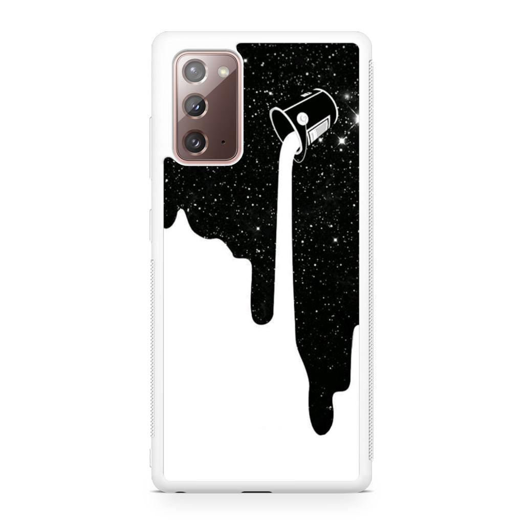 Pouring Milk Into Galaxy Galaxy Note 20 Case