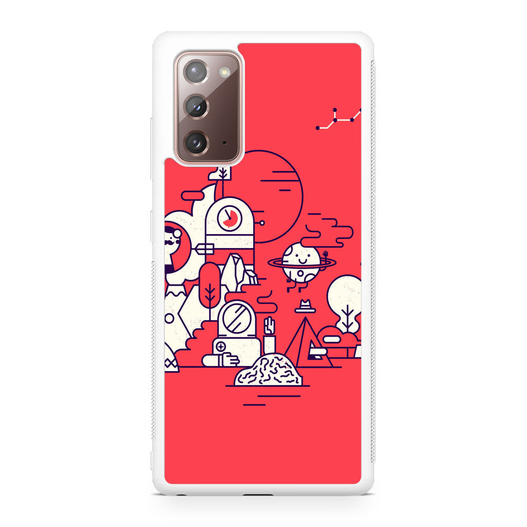 Red Planet Galaxy Note 20 Case