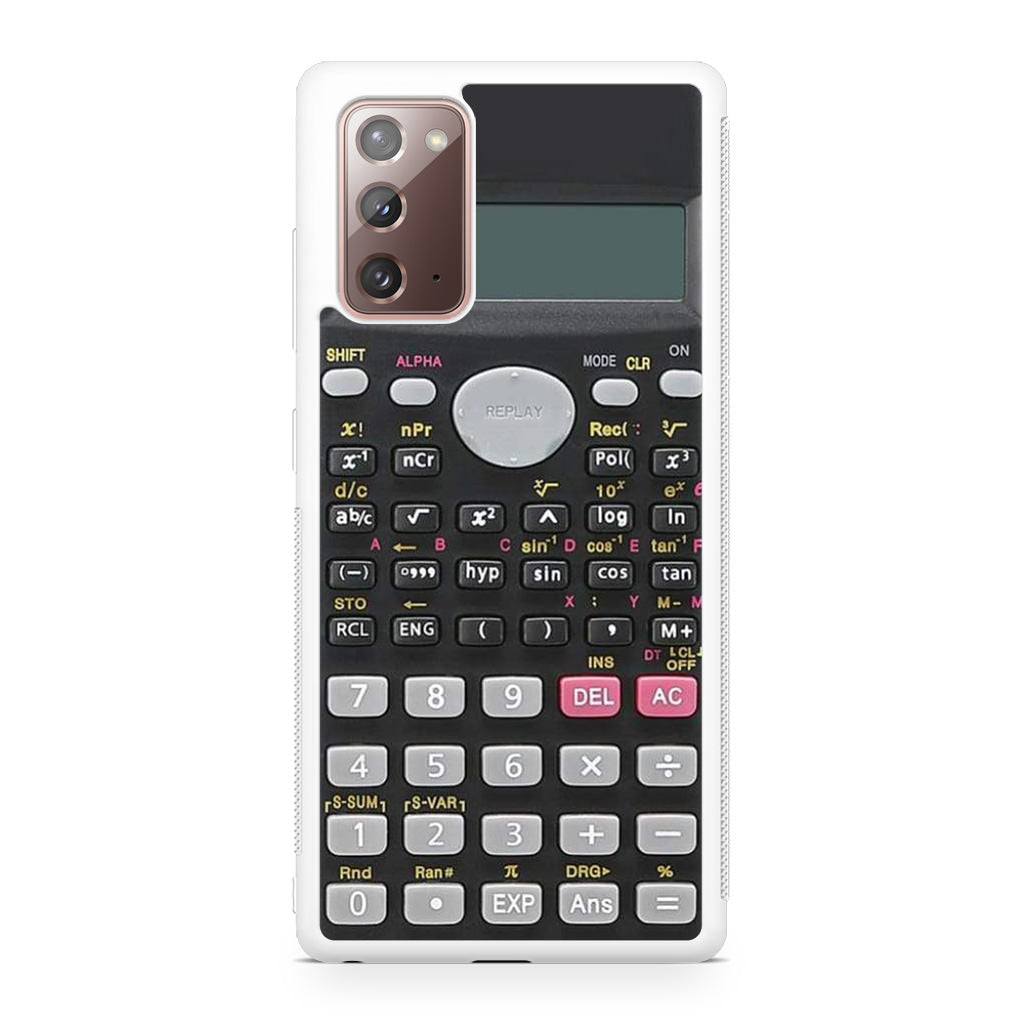 Scientific Calculator Design Galaxy Note 20 Case