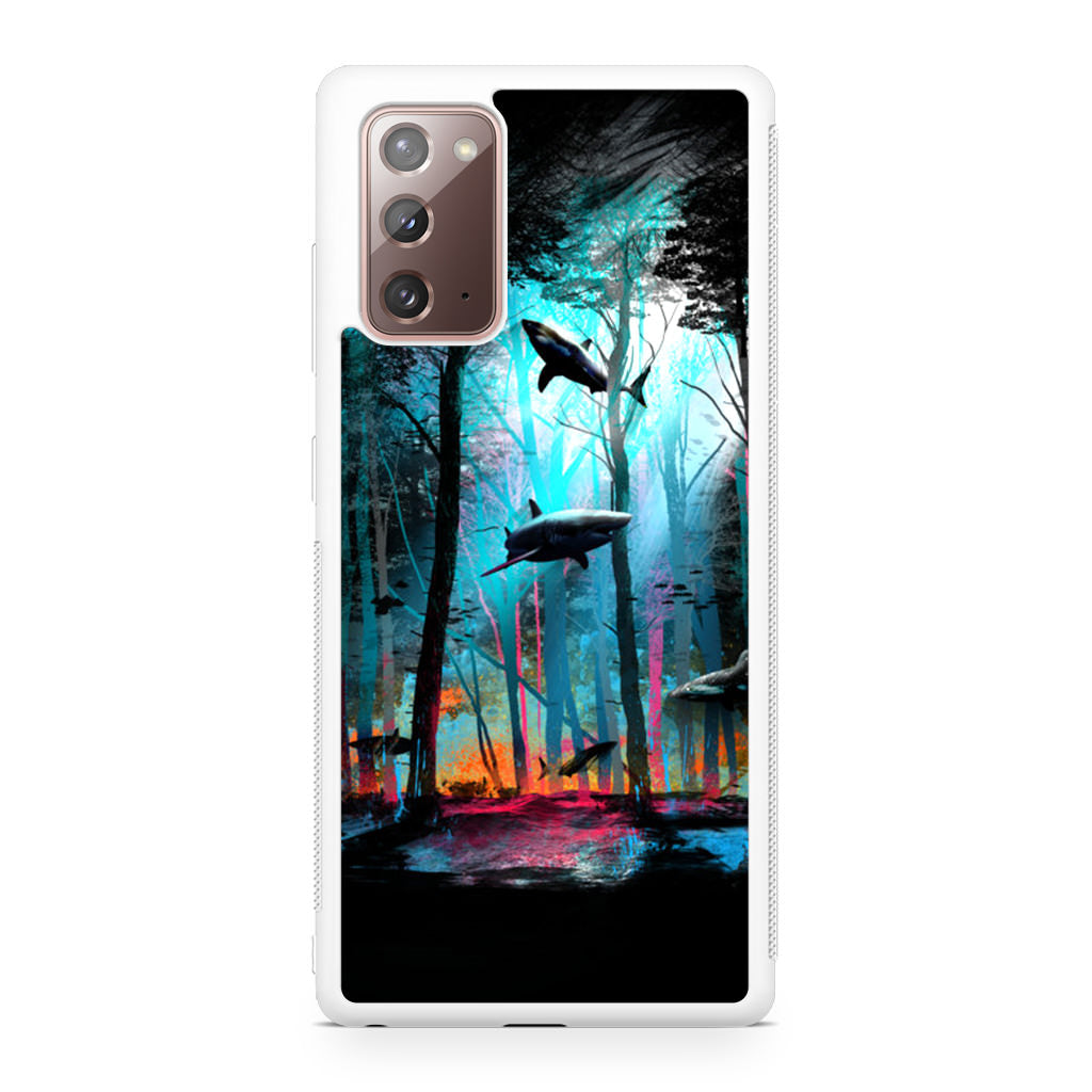 Shark Forest Galaxy Note 20 Case