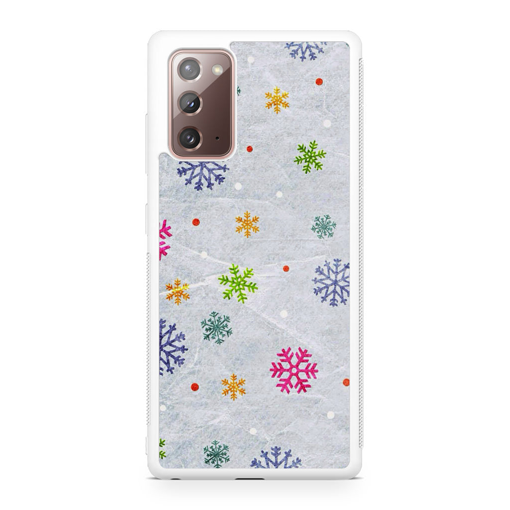 Snowflake Galaxy Note 20 Case