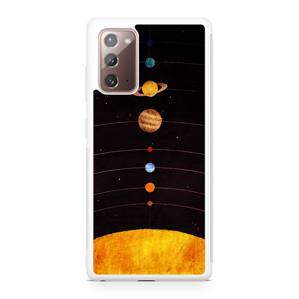 Solar System Galaxy Note 20 Case