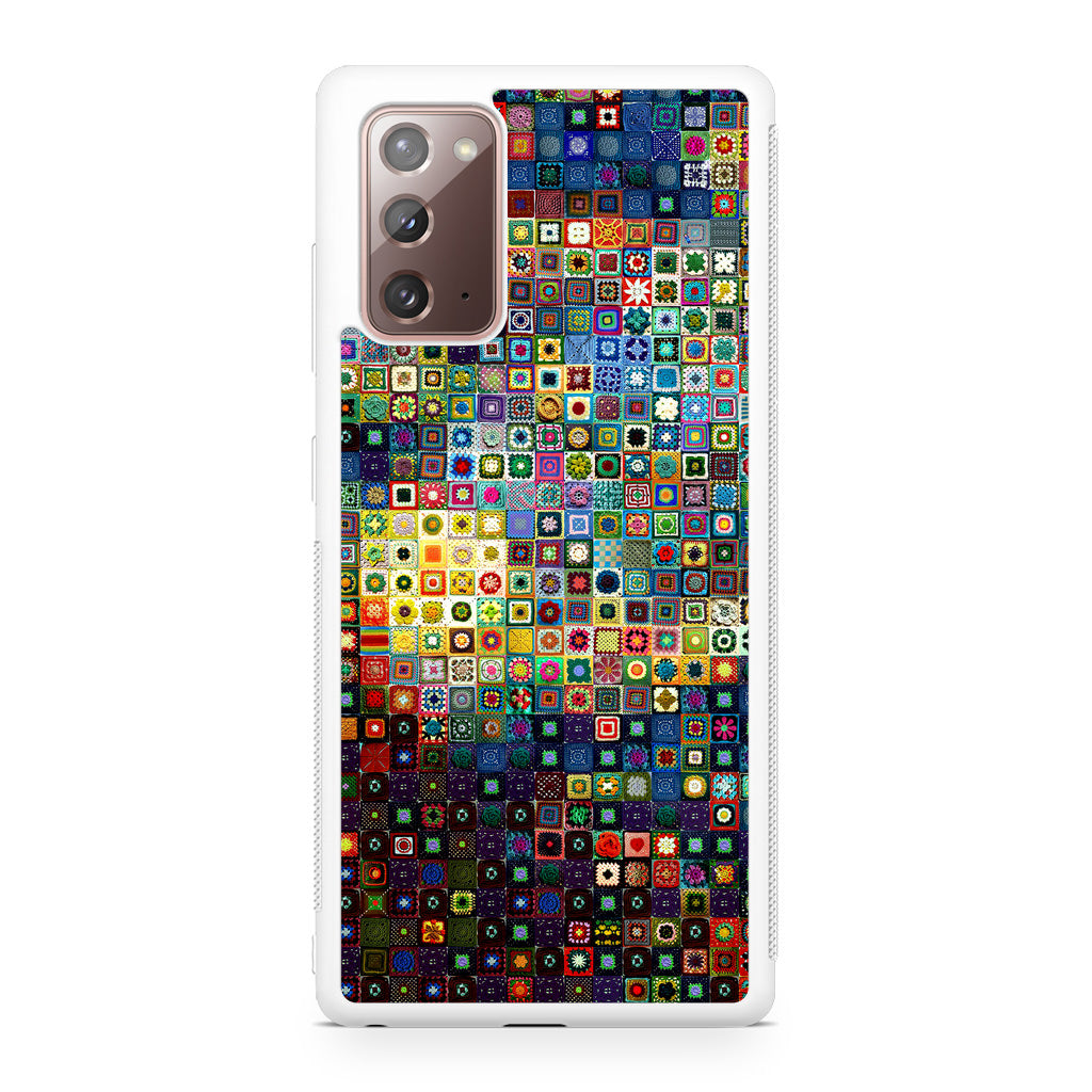 Starry Night Tiles Galaxy Note 20 Case