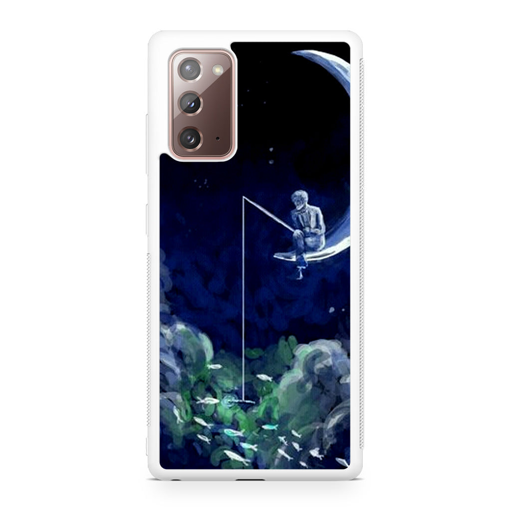 Tardis Walking To The Moon Galaxy Note 20 Case