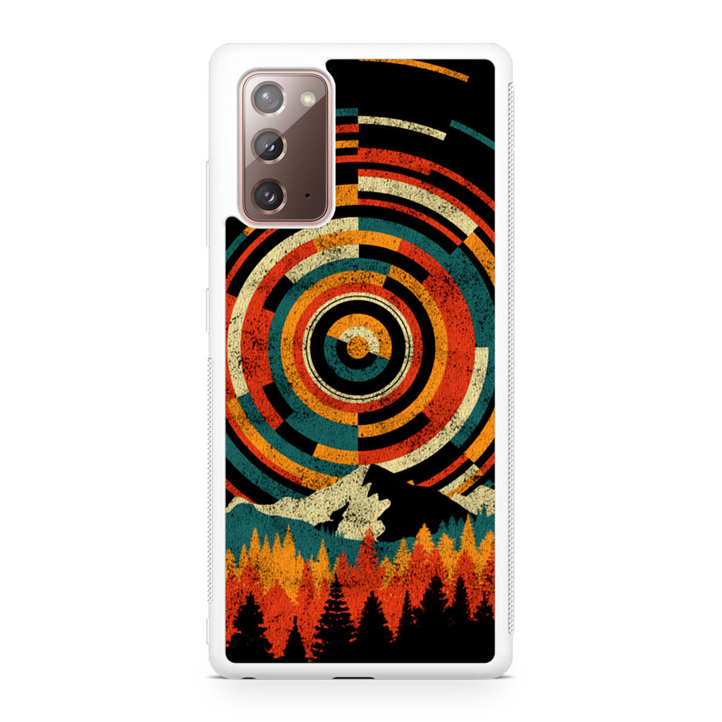 The Geometry Of Sunrise Galaxy Note 20 Case