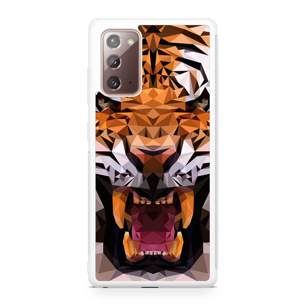 Tiger Polygon Galaxy Note 20 Case