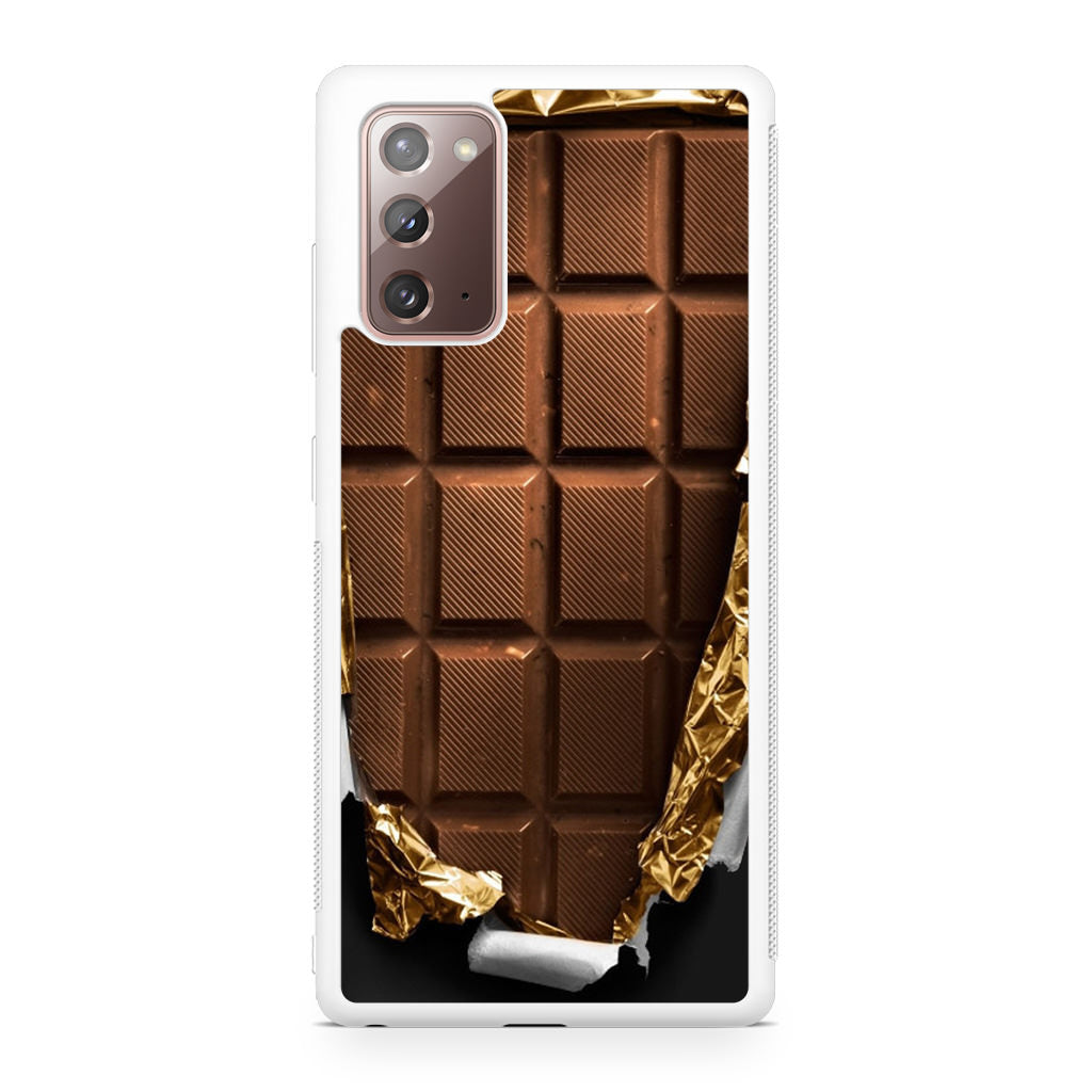 Unwrapped Chocolate Bar Galaxy Note 20 Case