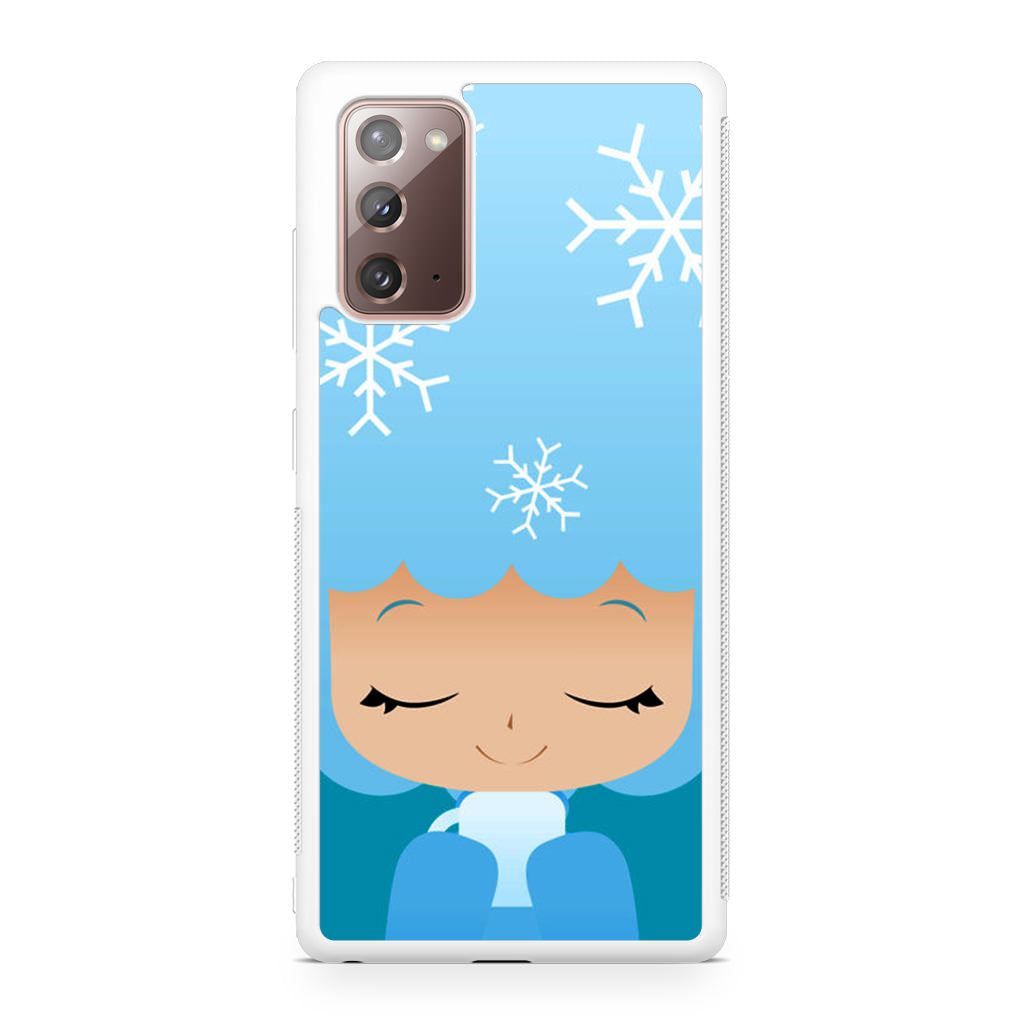 Winter Afro Girl Galaxy Note 20 Case