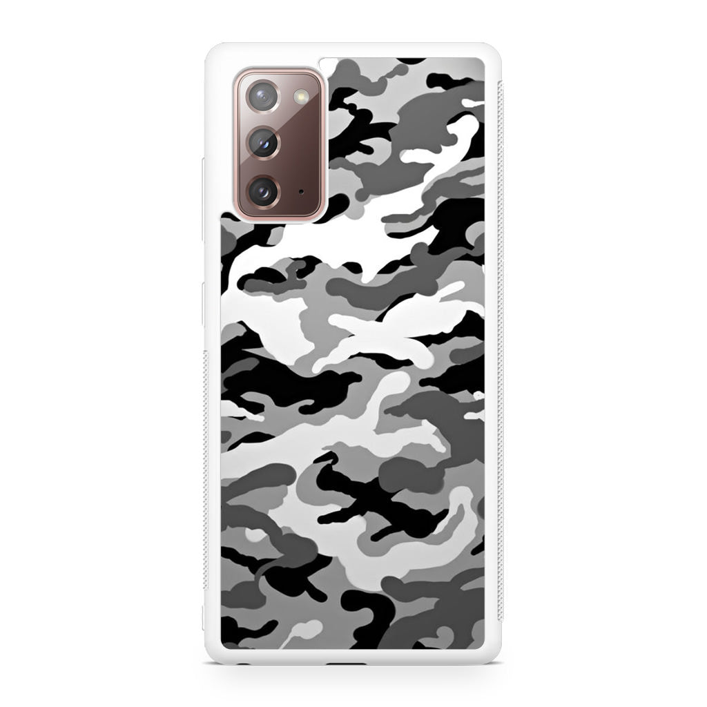 Winter Army Camo Galaxy Note 20 Case