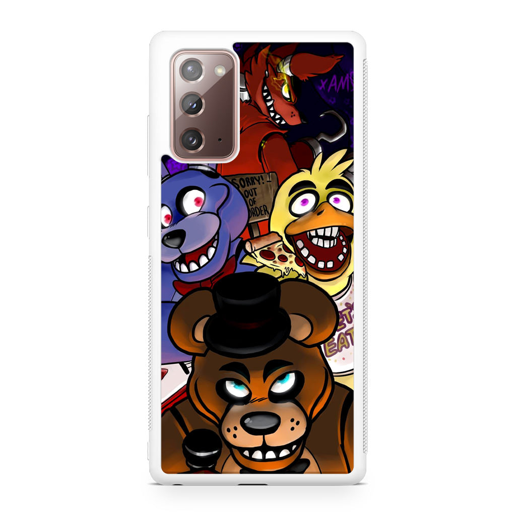 Five Nights at Freddy's Characters Galaxy Note 20 Case