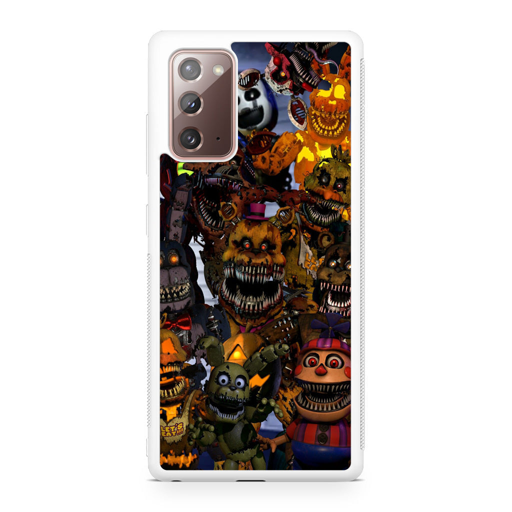 Five Nights at Freddy's Scary Characters Galaxy Note 20 Case