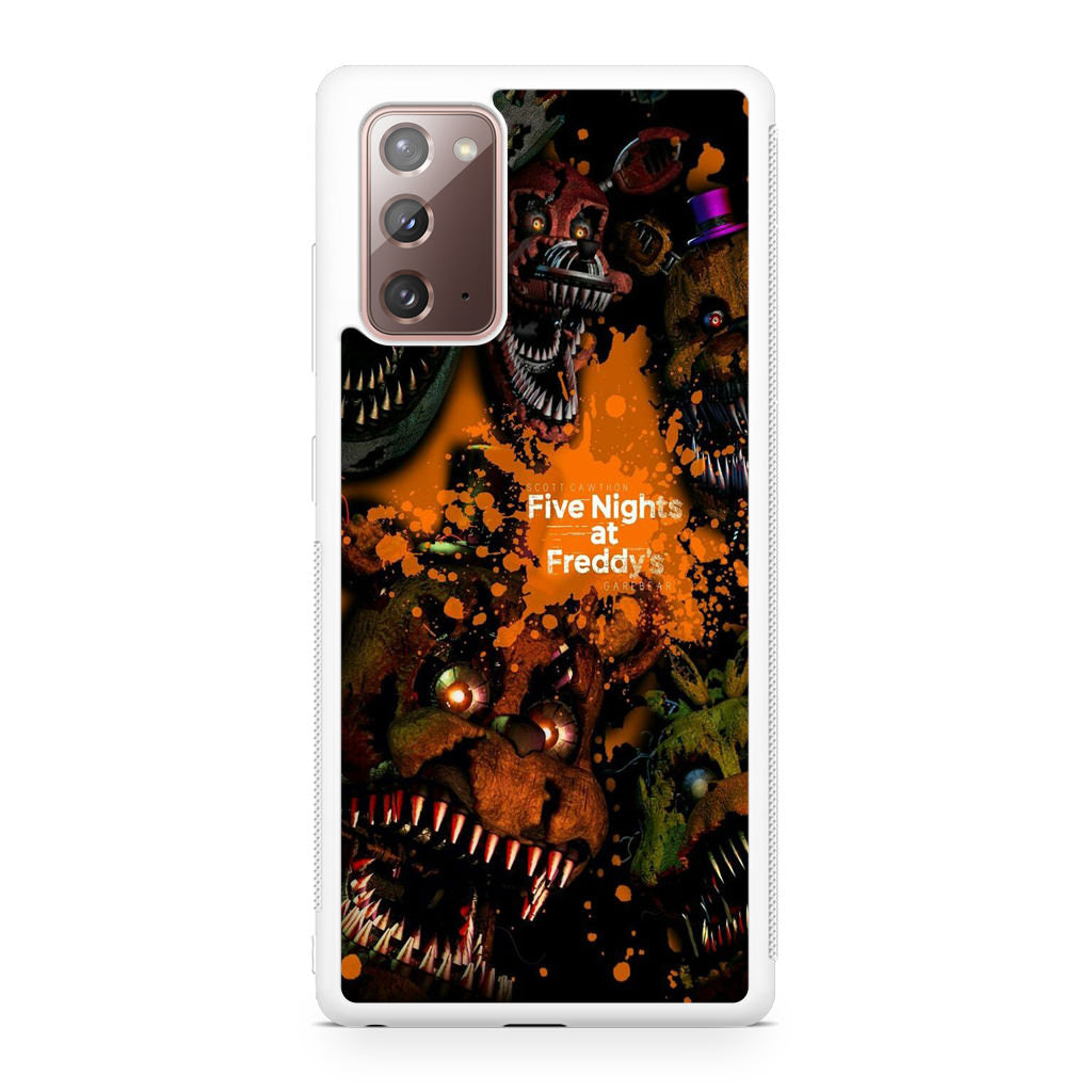 Five Nights at Freddy's Scary Galaxy Note 20 Case