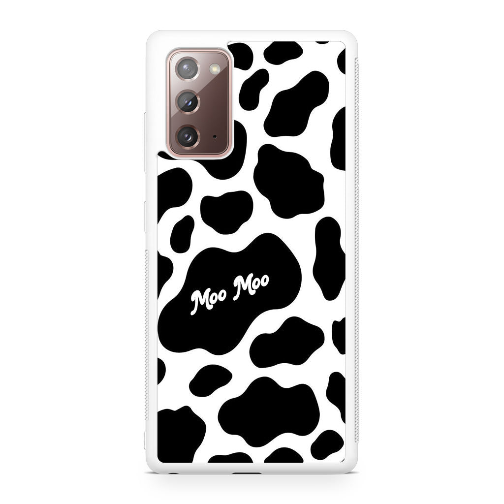 Moo Moo Pattern Galaxy Note 20 Case