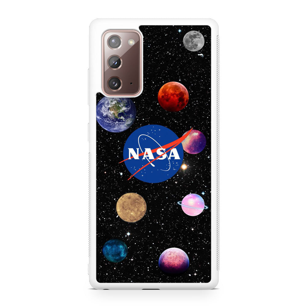 NASA Planets Galaxy Note 20 Case