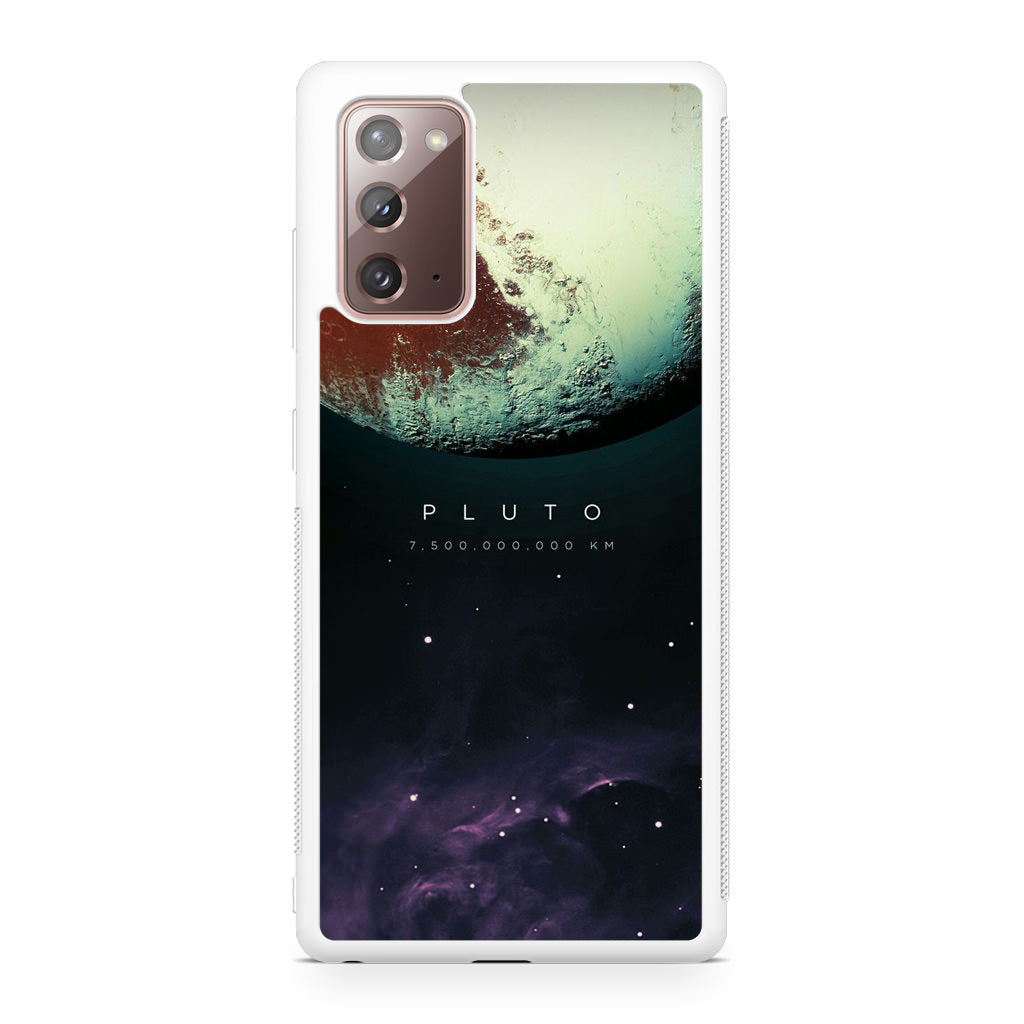 Planet Pluto Galaxy Note 20 Case