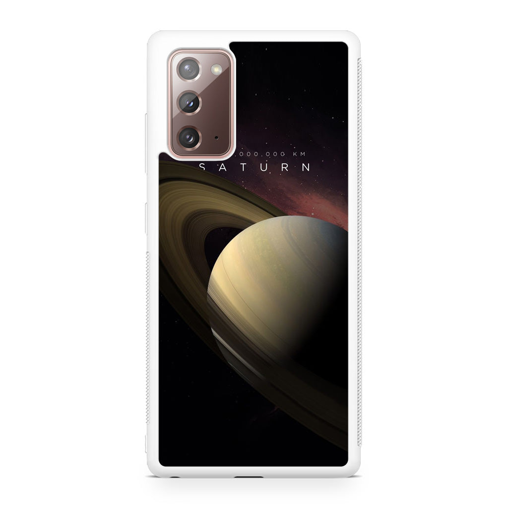 Planet Saturn Galaxy Note 20 Case