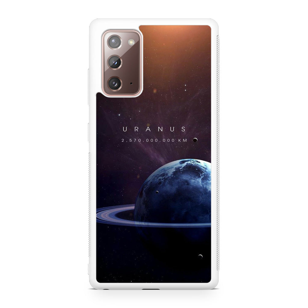 Planet Uranus Galaxy Note 20 Case