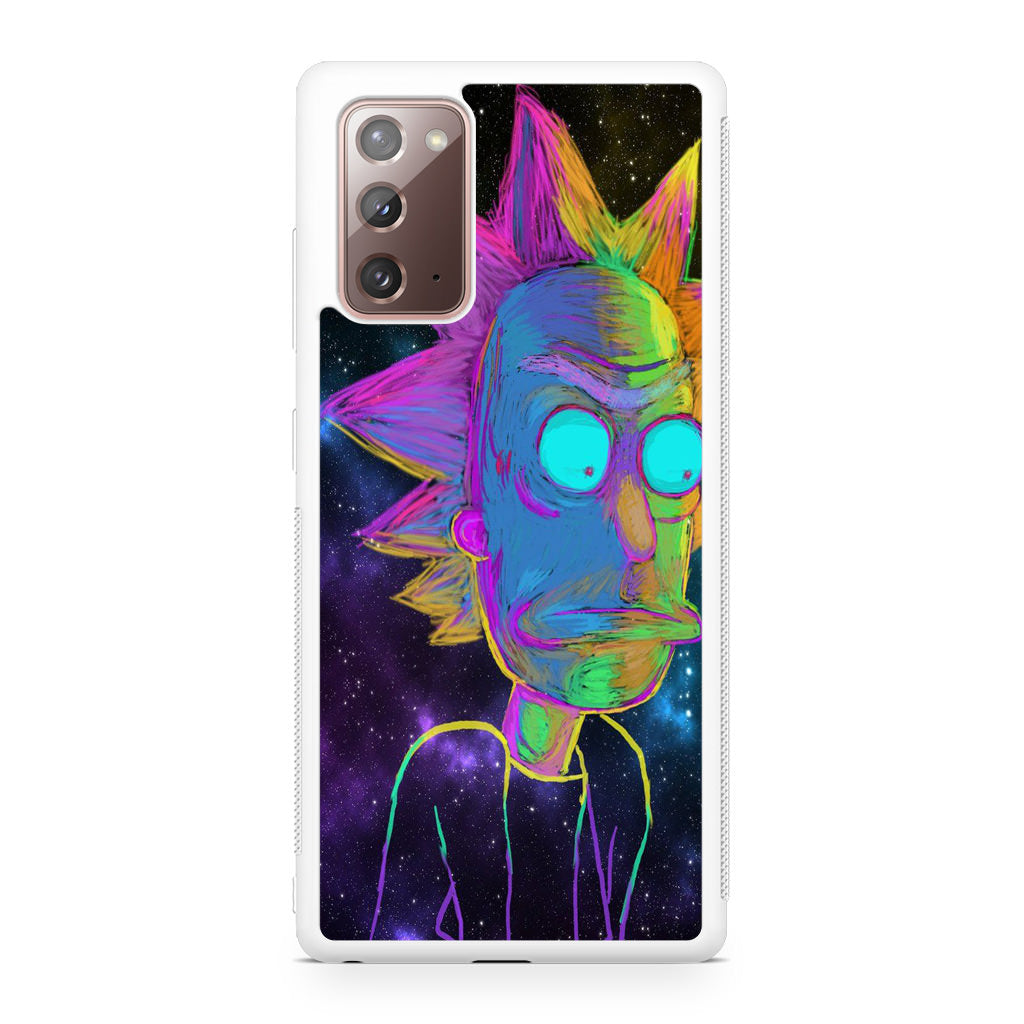 Rick Colorful Crayon Space Galaxy Note 20 Case