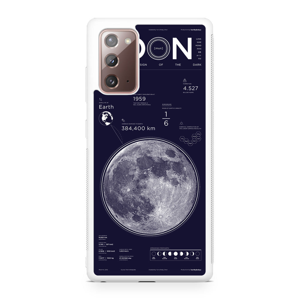 The Moon Galaxy Note 20 Case