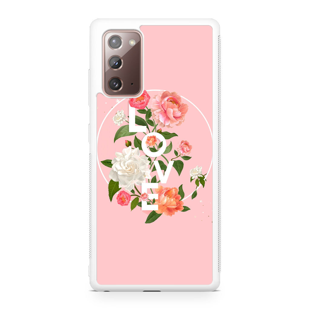 The Word Love Galaxy Note 20 Case