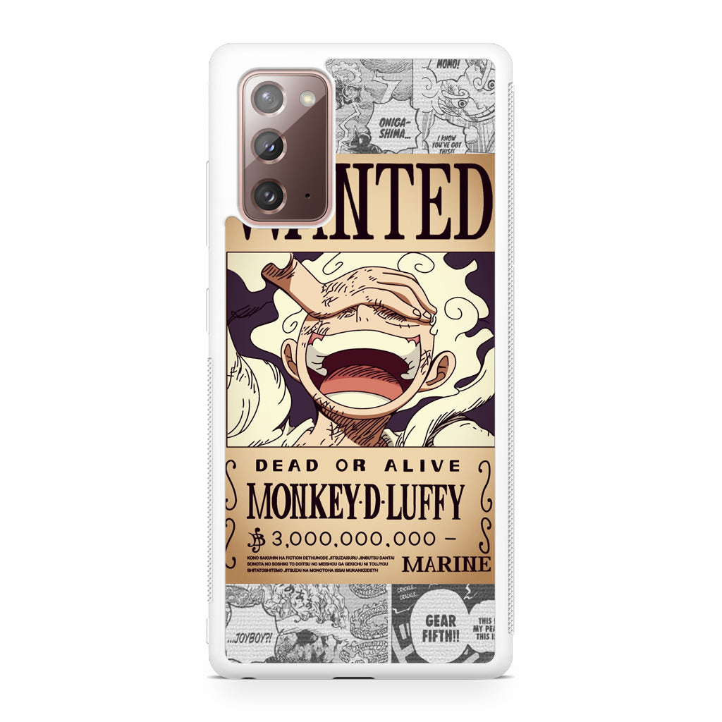 Gear 5 Wanted Poster Galaxy Note 20 Case