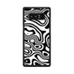 Abstract Black and White Background Galaxy Note 8 Case