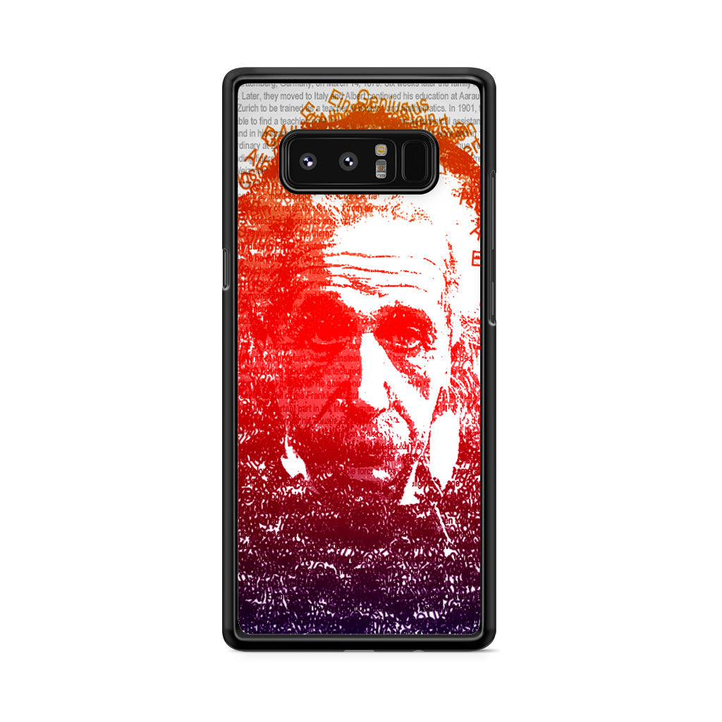 Albert Einstein Art Galaxy Note 8 Case