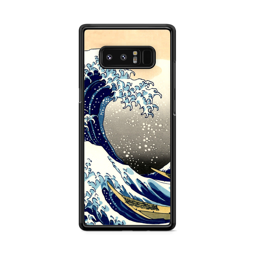 Artistic the Great Wave off Kanagawa Galaxy Note 8 Case