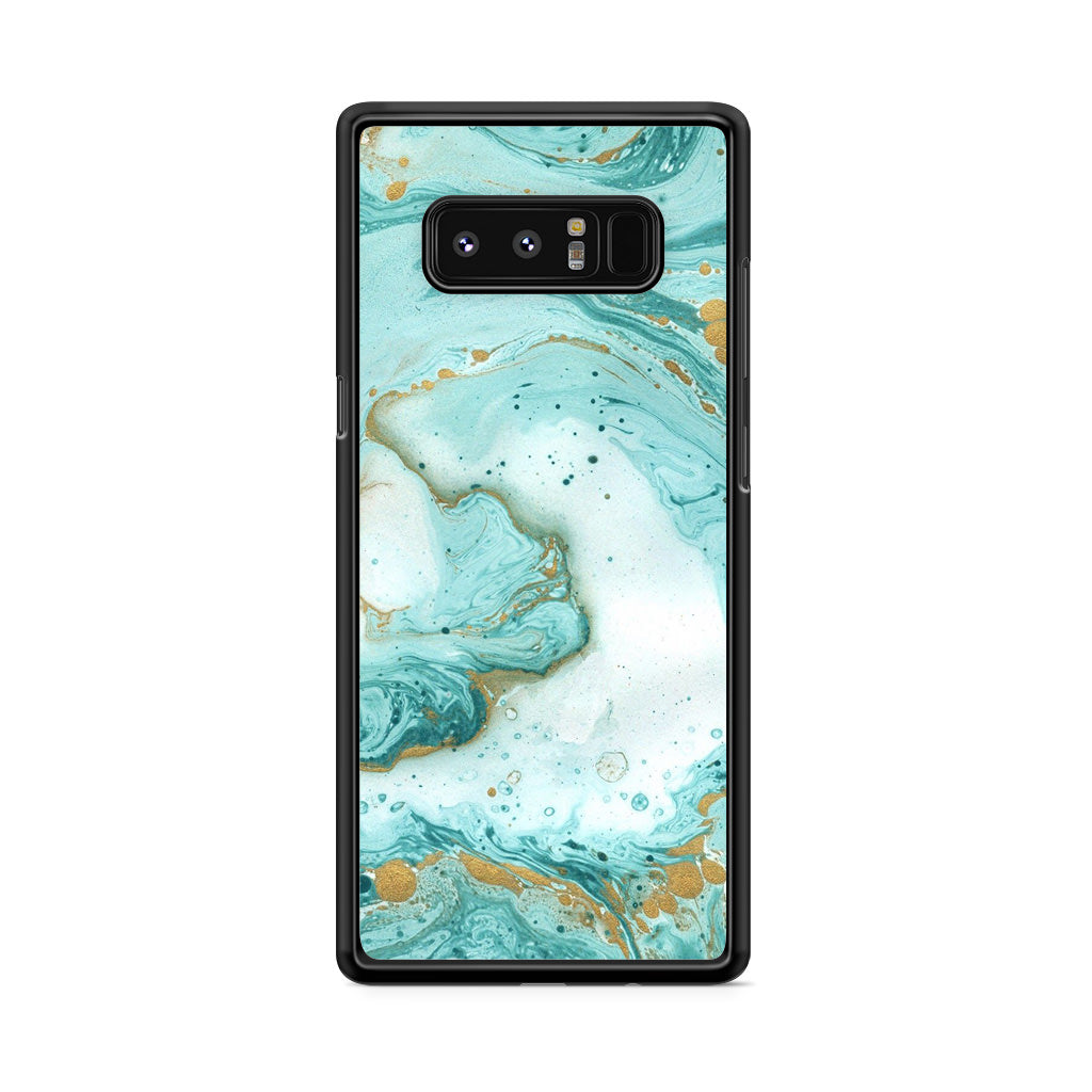 Azure Water Glitter Galaxy Note 8 Case