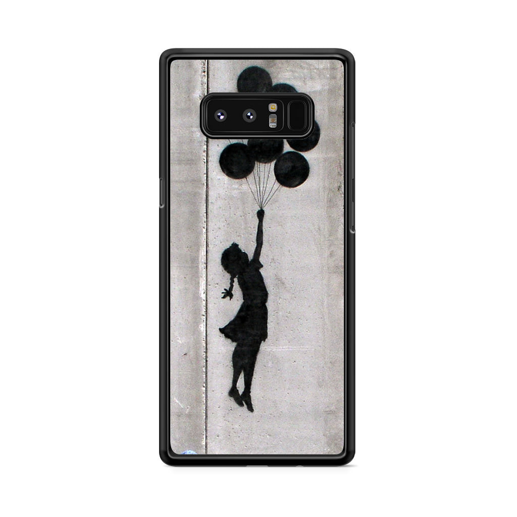 Banksy Girl With Balloons Galaxy Note 8 Case