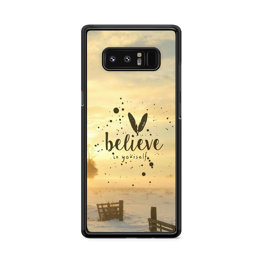 Believe in Yourself Galaxy Note 8 Case