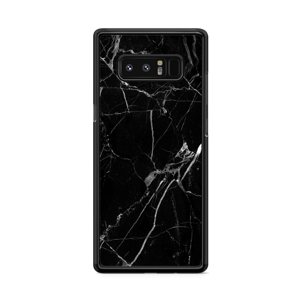 Black Marble Galaxy Note 8 Case