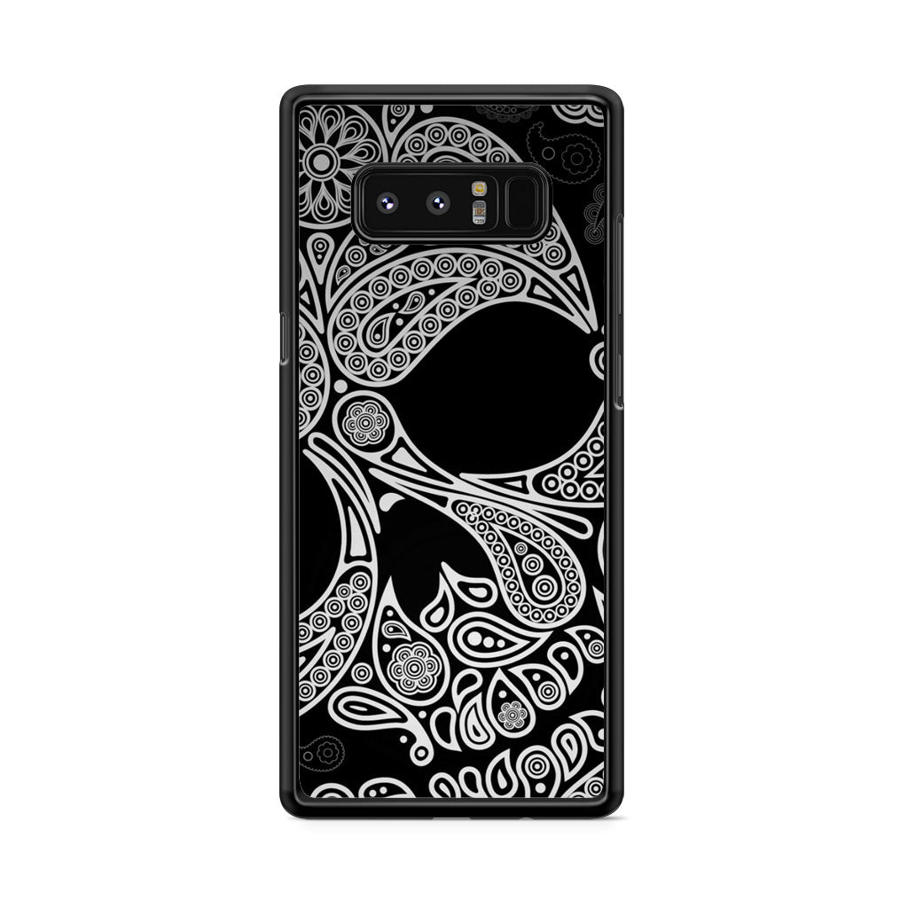 Black Skull Galaxy Note 8 Case