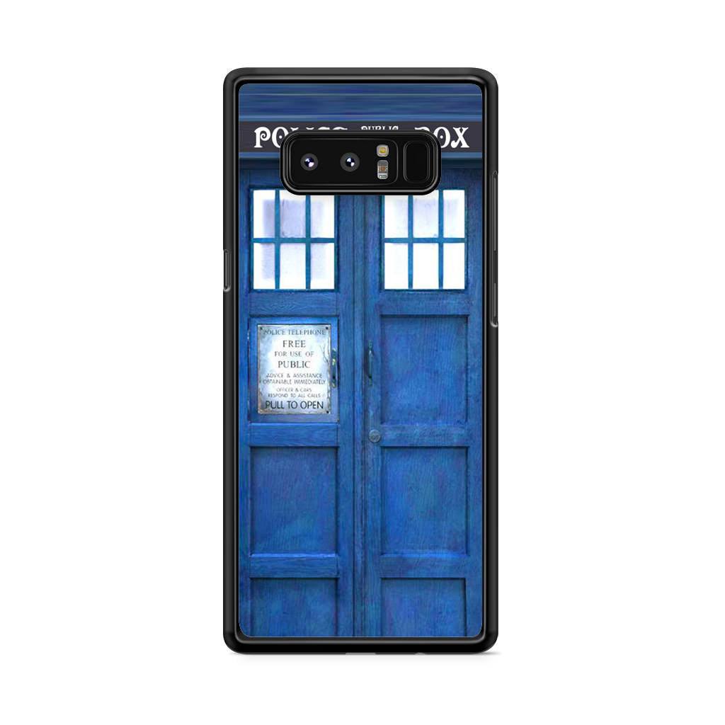 Blue Police Call Box Galaxy Note 8 Case