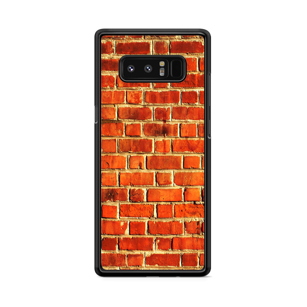 Brick Wall Pattern Galaxy Note 8 Case