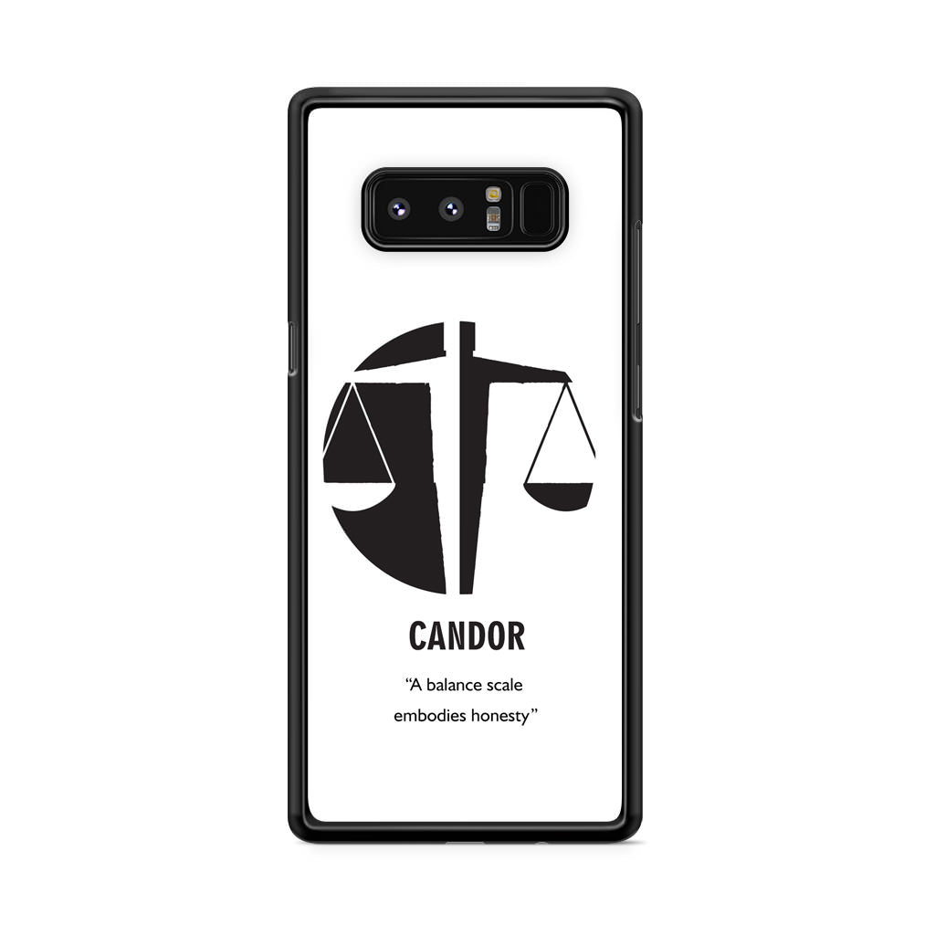 Candor Divergent Faction Galaxy Note 8 Case