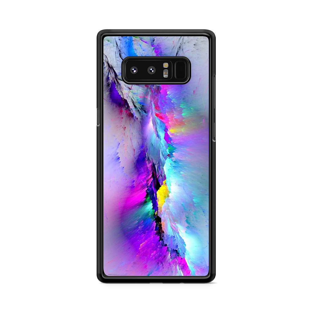 Colorful Abstract Smudges Galaxy Note 8 Case