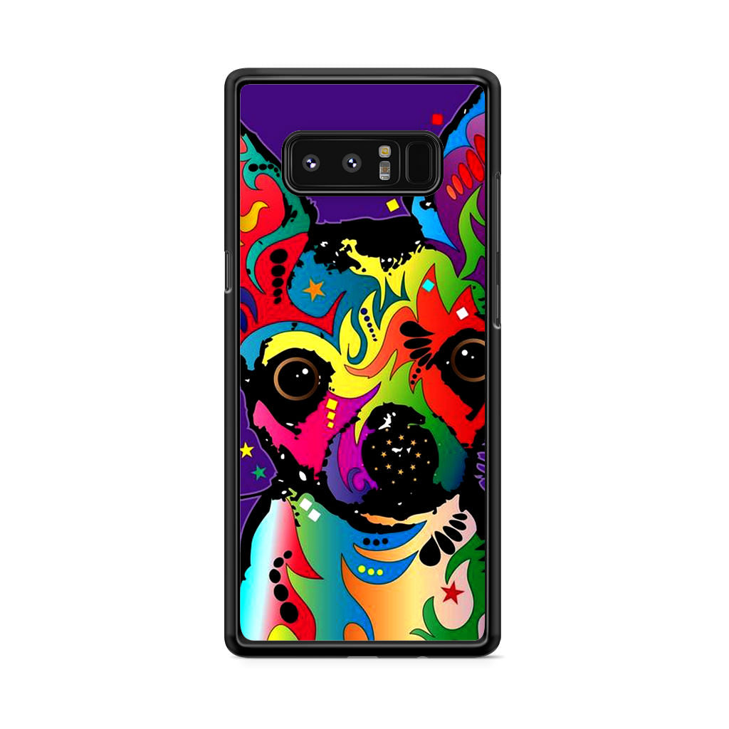 Colorful Chihuahua Galaxy Note 8 Case