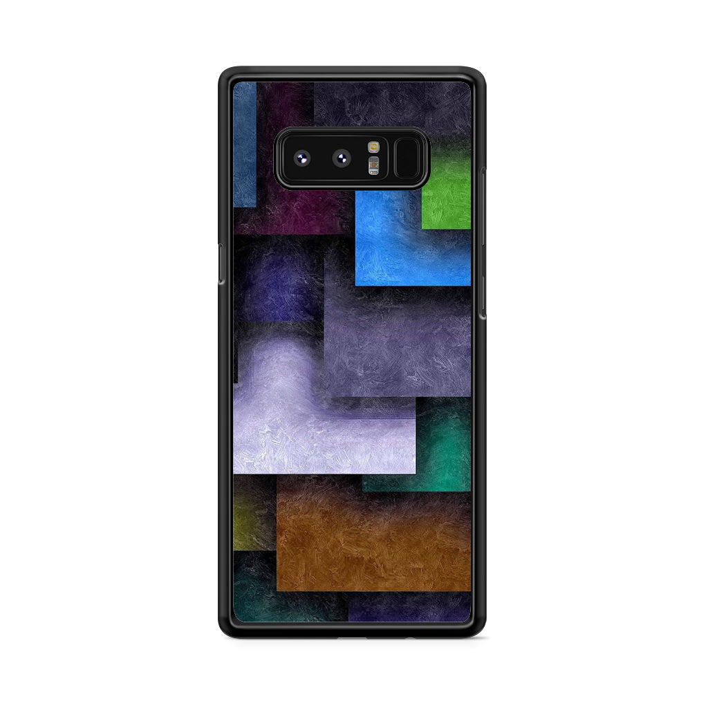 Colorful Rectangel Art Galaxy Note 8 Case