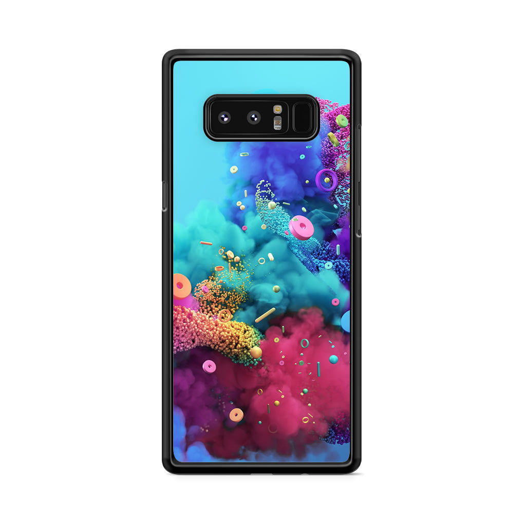 Colorful Smoke Boom Galaxy Note 8 Case