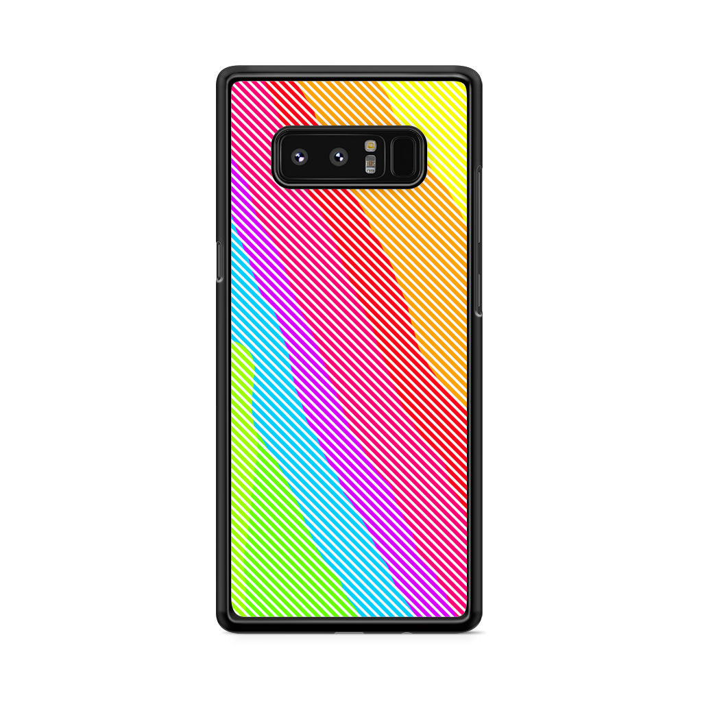 Colorful Stripes Galaxy Note 8 Case