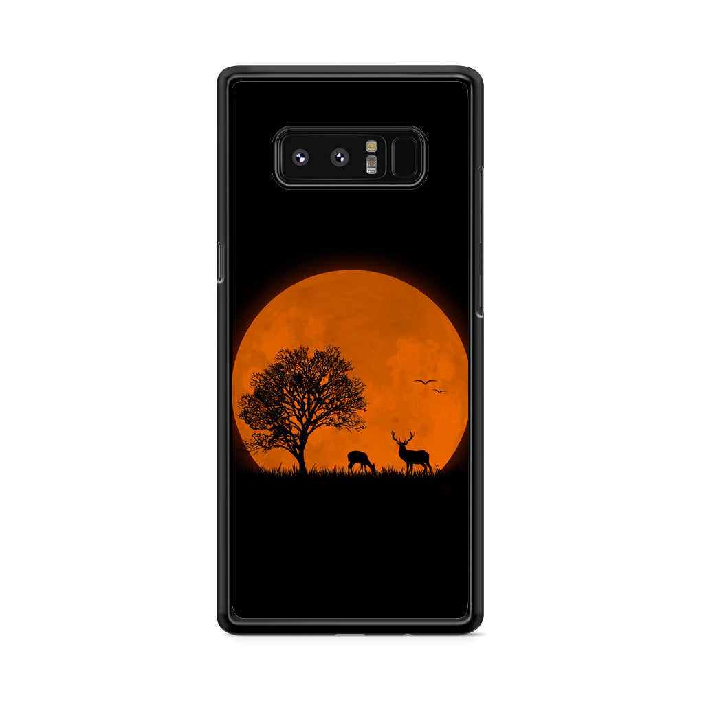 Deer Silhouette Galaxy Note 8 Case