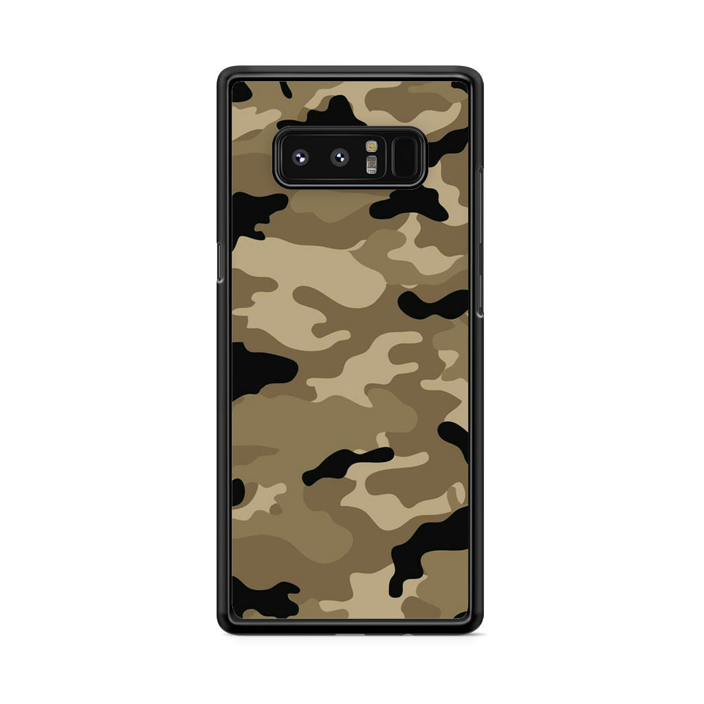 Desert Military Camo Galaxy Note 8 Case