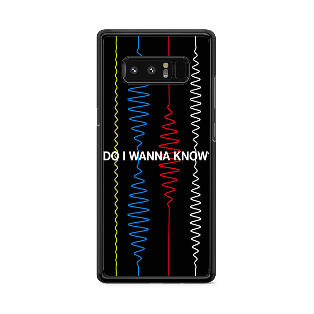 Do I Wanna Know Four Strings Galaxy Note 8 Case