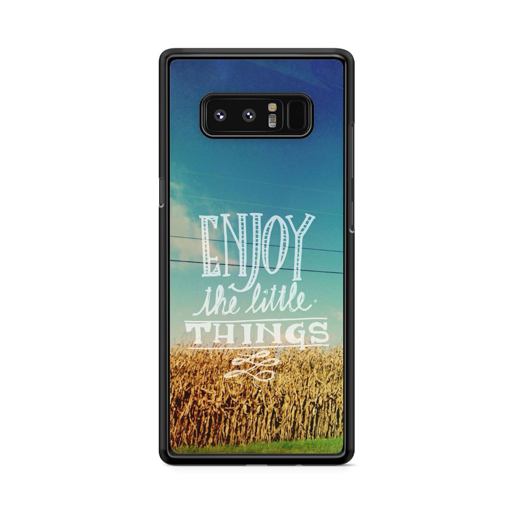 Enjoy The Little Things Galaxy Note 8 Case